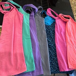 Lot of 13 Lululemon tank tops
